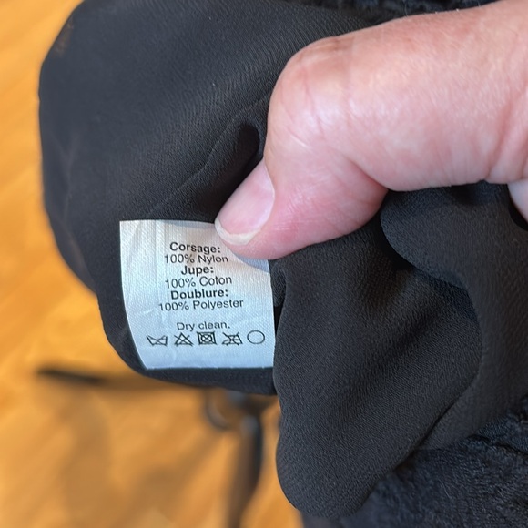 J. Crew Collection Noelle Black Midi Lace Dress - Picture 8 of 9